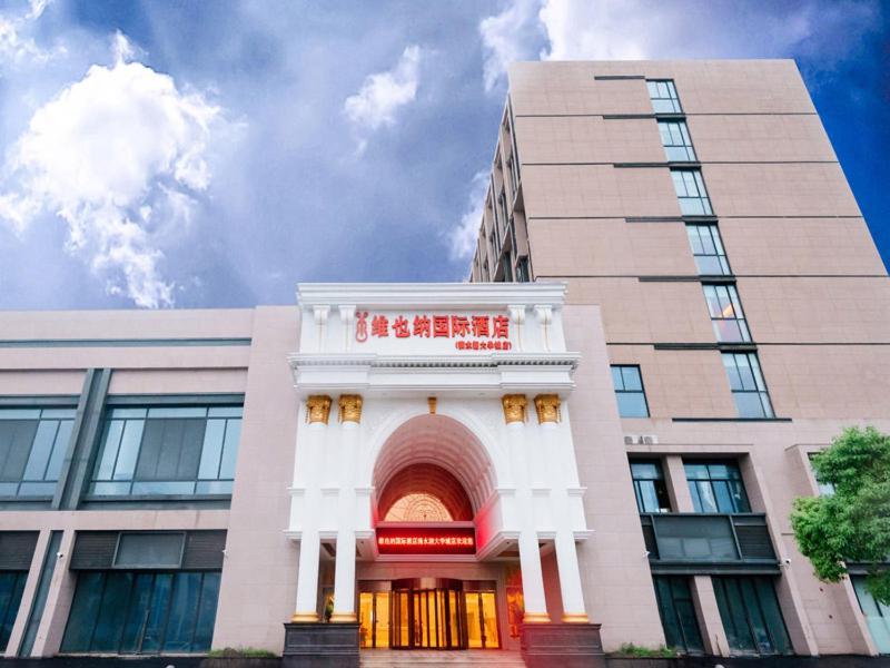Vienna International Hotel Shanghai Pudong New District Dishui Lake Univeristy City Nianbalian Exteriör bild