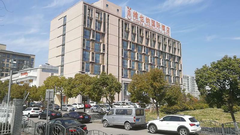 Vienna International Hotel Shanghai Pudong New District Dishui Lake Univeristy City Nianbalian Exteriör bild